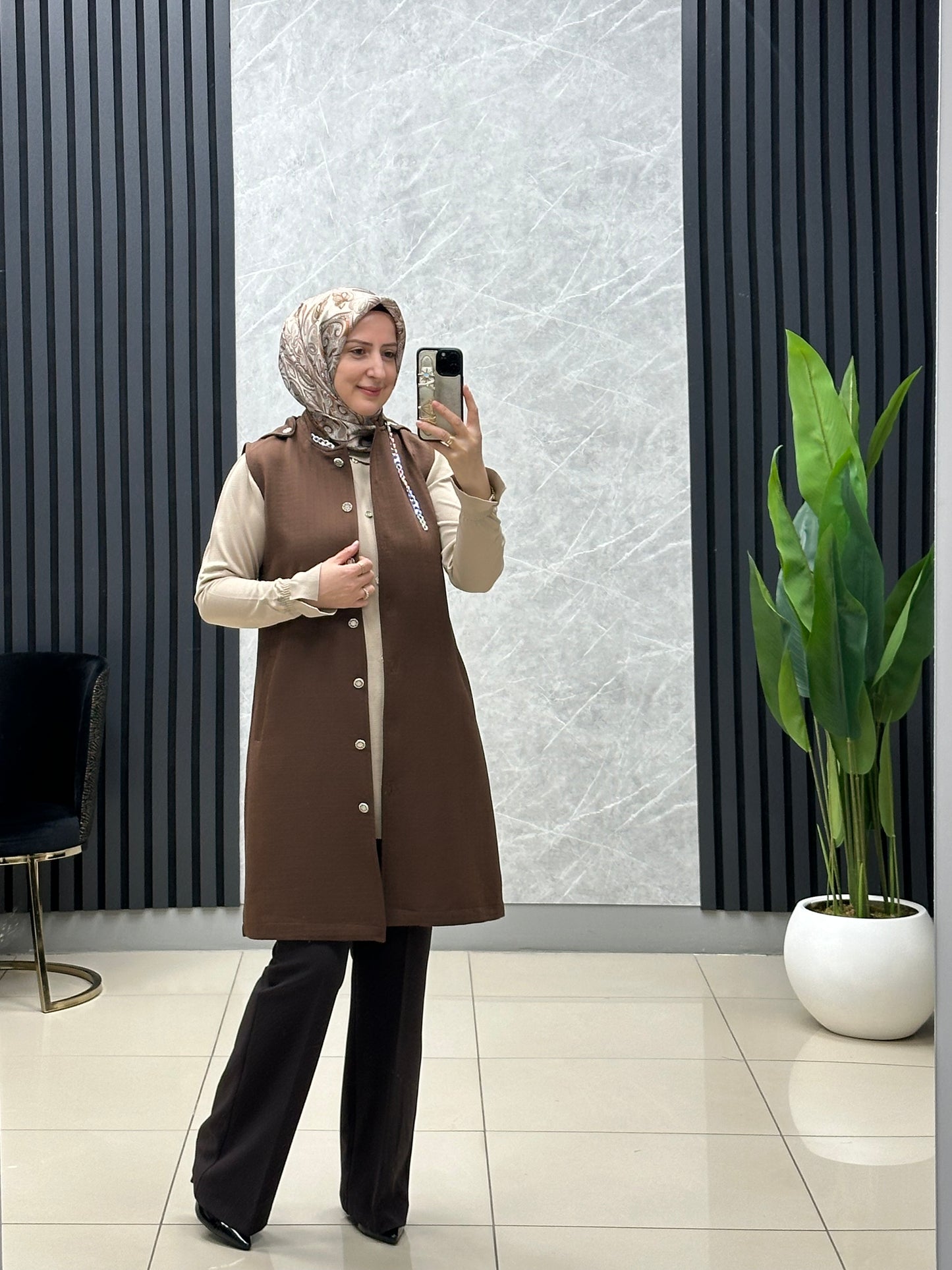 Kapitone kısa boy yelek 🥰