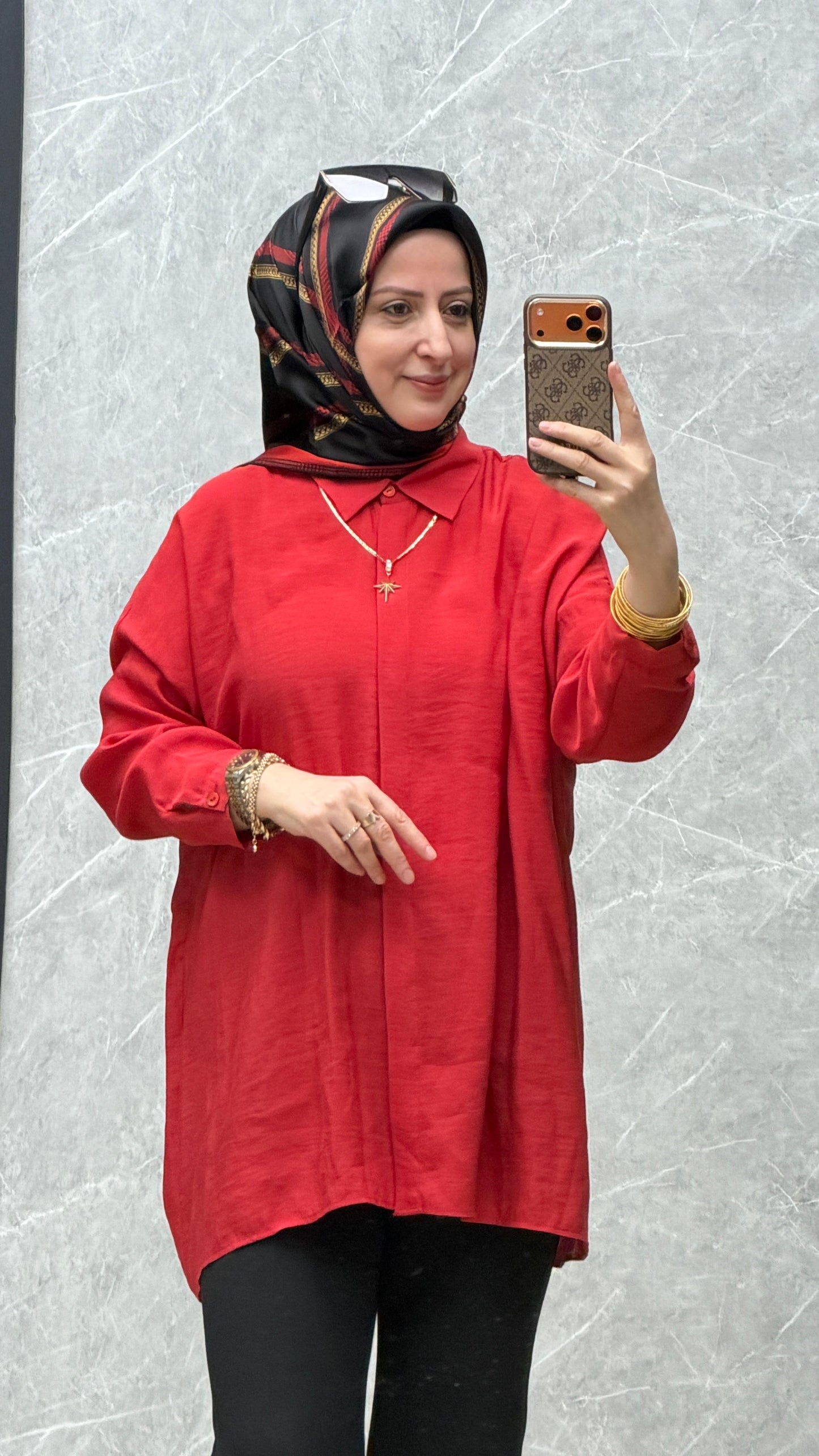NUSS oversize gömlek Kod : NS26Y3001