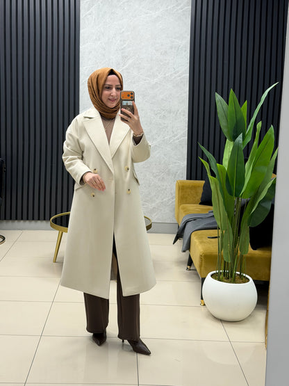 Armine kaşe kaban 25KT747