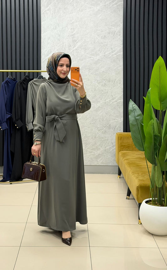 Armine trend krep elbise 26yt904