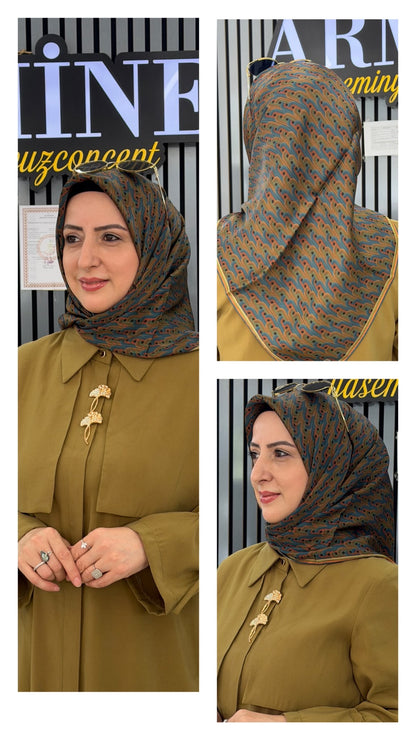 Armine Yeni Sezon 2026 Sura İpek Eşarp / Sonbahar-Kış