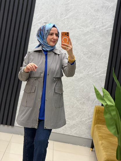 Armine trend kısa Trenç ceket 26YT504