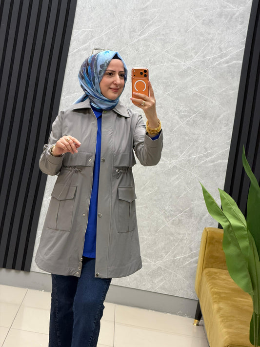 Armine trend kısa Trenç ceket 26YT504