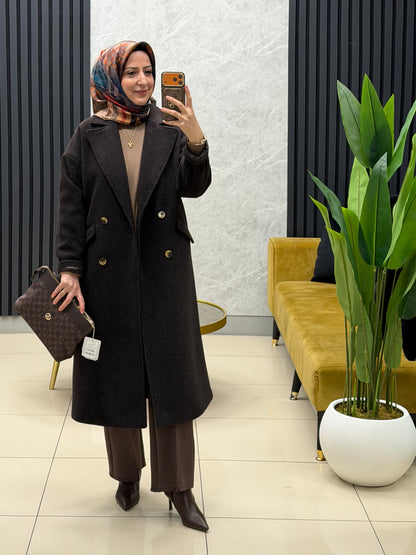 Armine kaşe kaban 25KT747