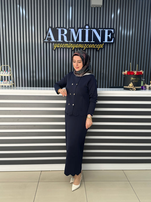 Armine merserize etekli takım