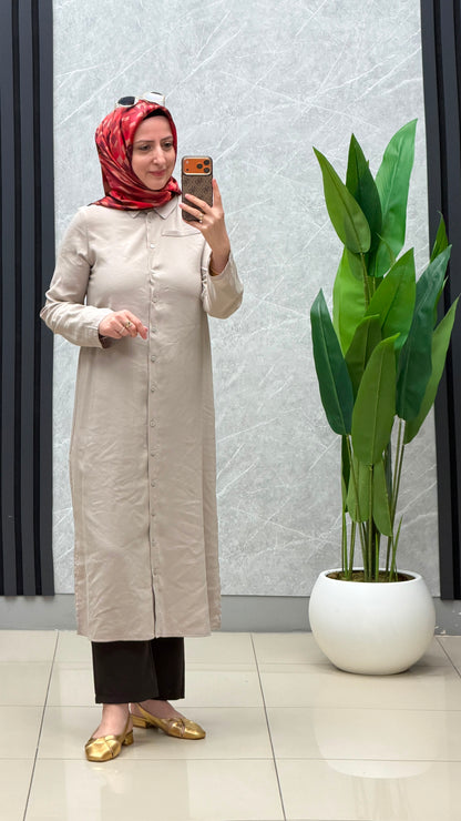 Armine Uzun Boy Gömlek / Tunik AGT1136