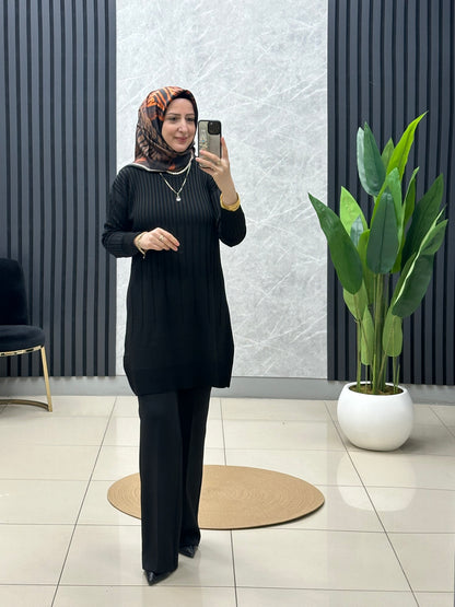 Soğuk iplik merserize tunik