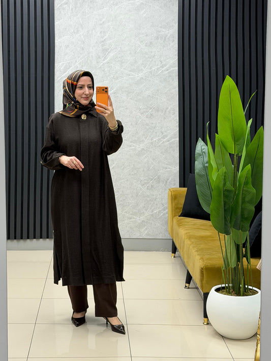 ARMINE TREND KABARTMA KUMAS GOLD DUGME DETAYLI GIYCIK 
2YT402