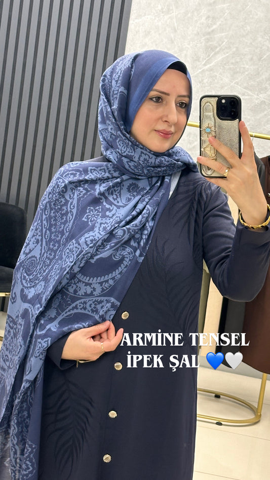 Armine tensel ipek şal