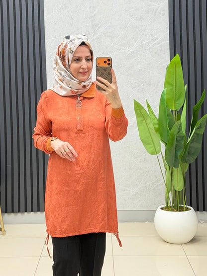 Kado Jakar kumaş tunik 262050