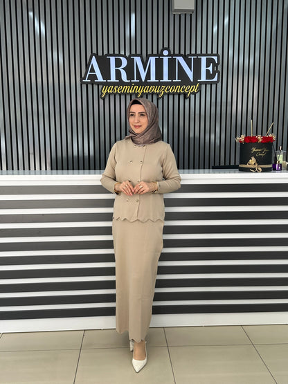Armine merserize etekli takım