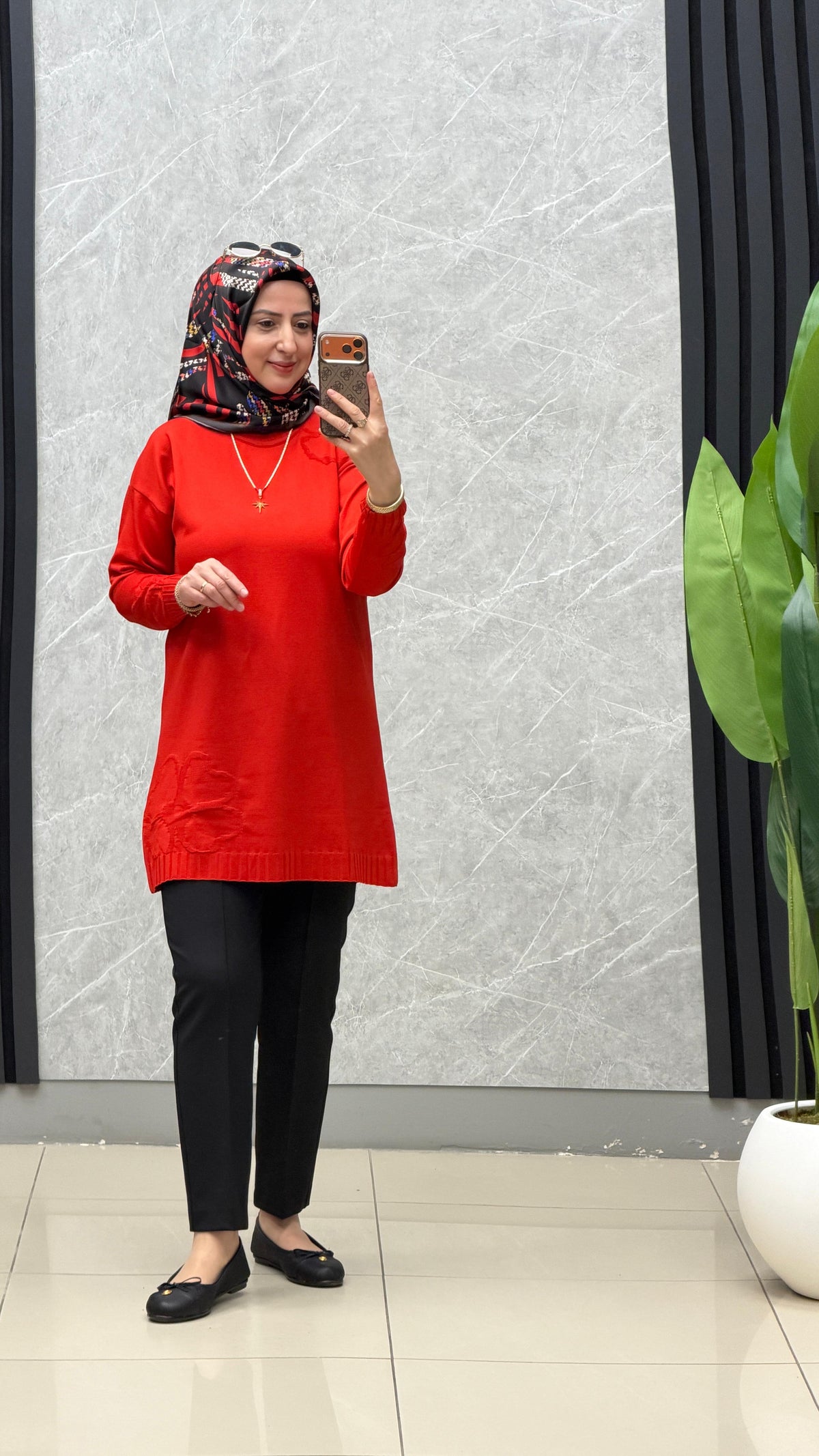 Tuğra Soğuk İplik Merserize Tunik / Ürün Kodu: 180