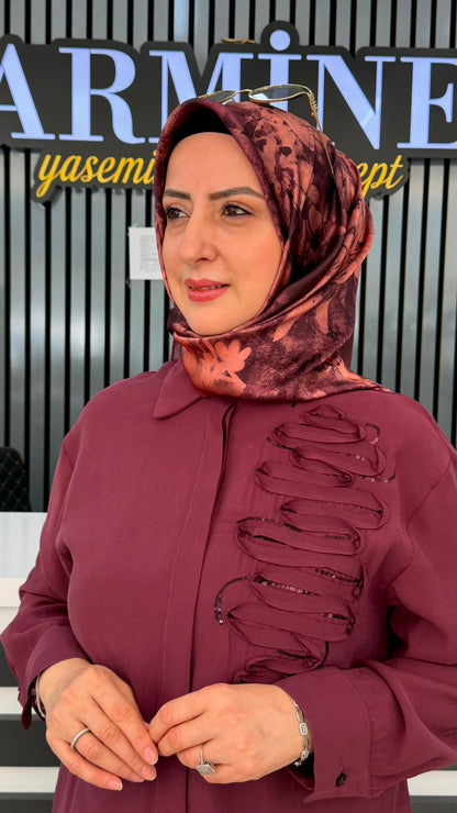 Aker Yeni Sezon 2026 Sura İpek Eşarp