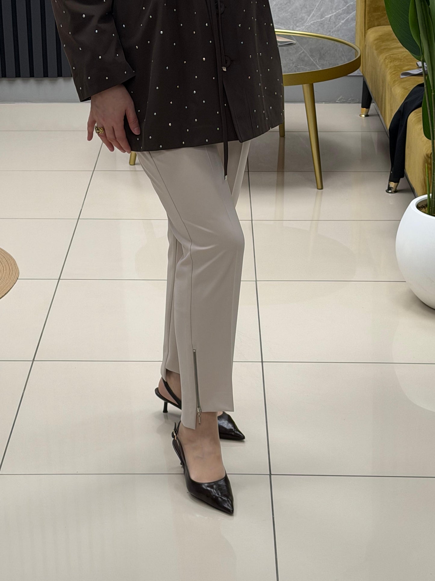 Pantolon  Yusuf ozdemir paçası fermuarlı 1101