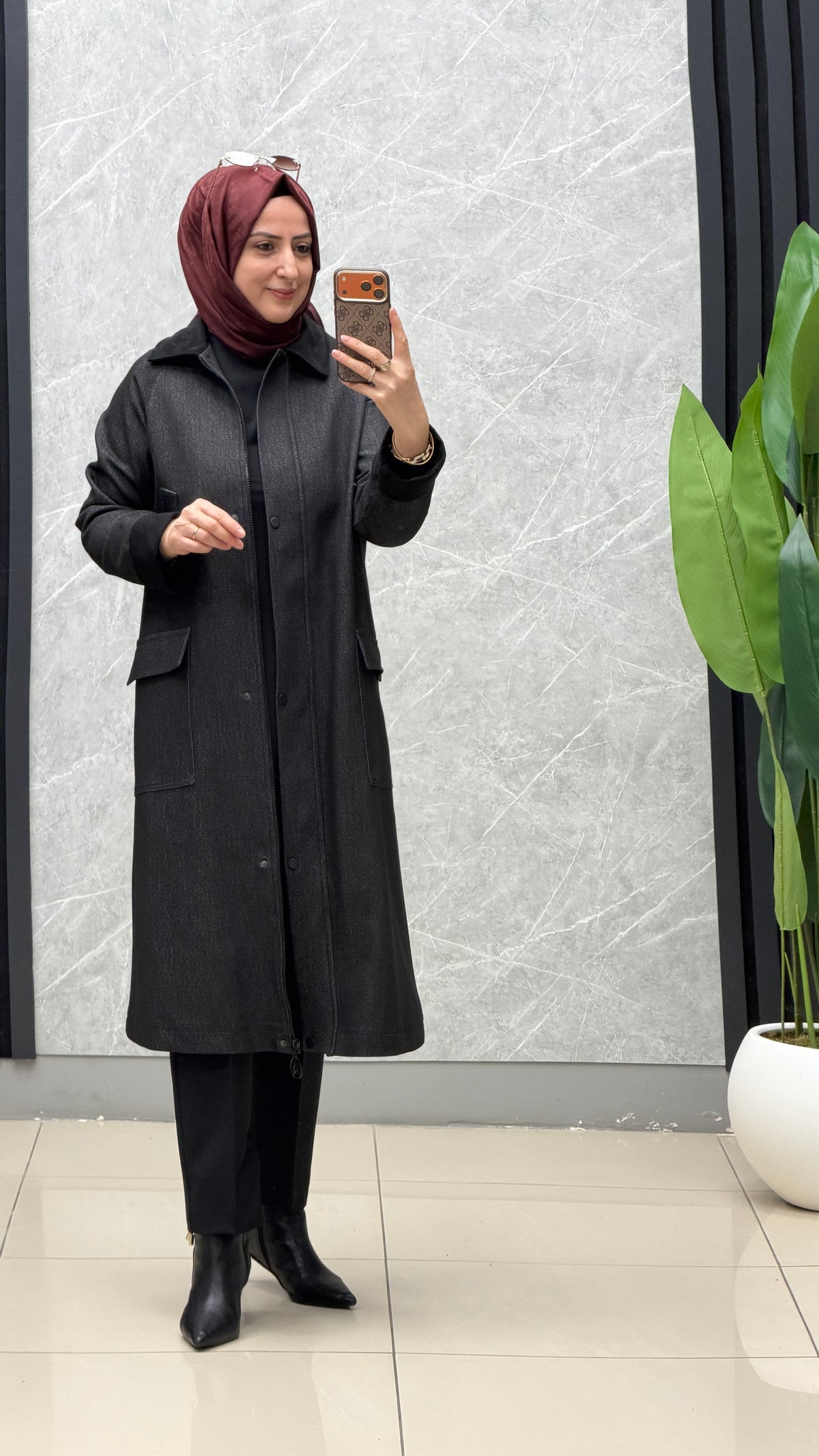 Armine trend Nubuk Detaylı kap 26kt513