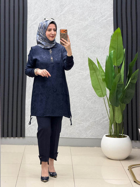 Kado Jakar kumaş tunik 262050