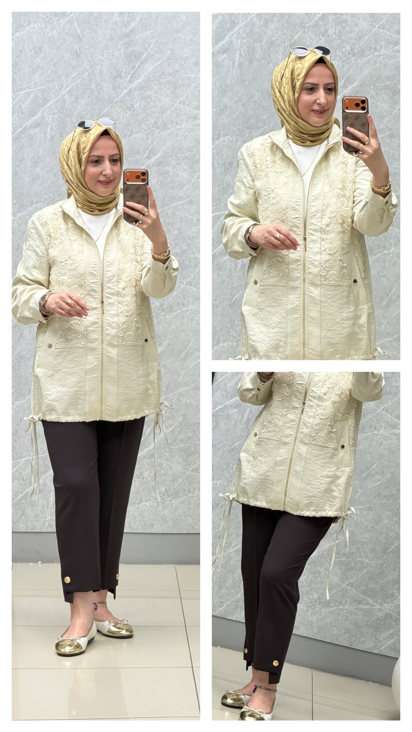 Jupe İşlemeli Kap / Ürün Kodu 9306