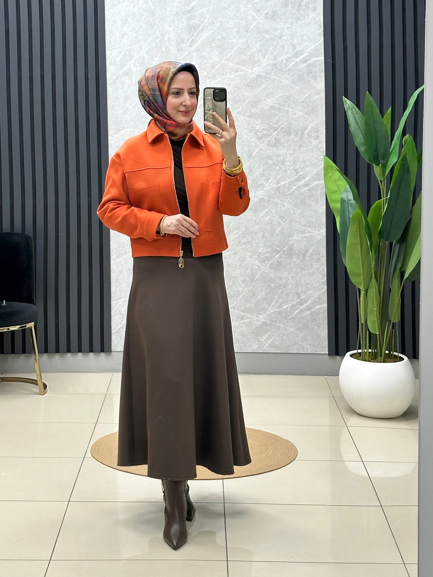 Armine kısa Çeket