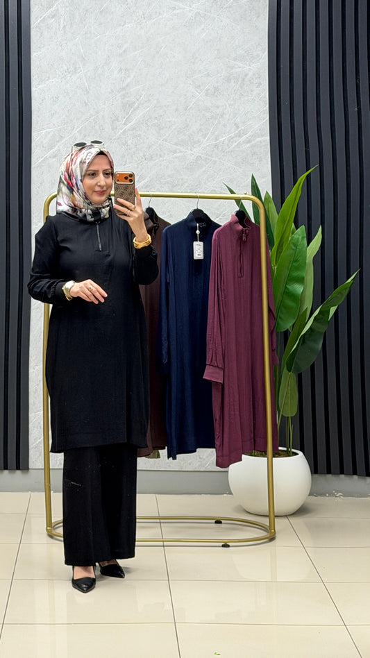 Armine Trend gofre kumaş tunik kod: 26YT462