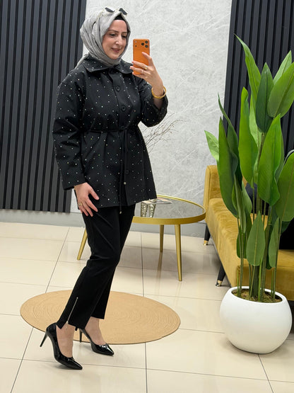 Pantolon  Yusuf ozdemir paçası fermuarlı 1101