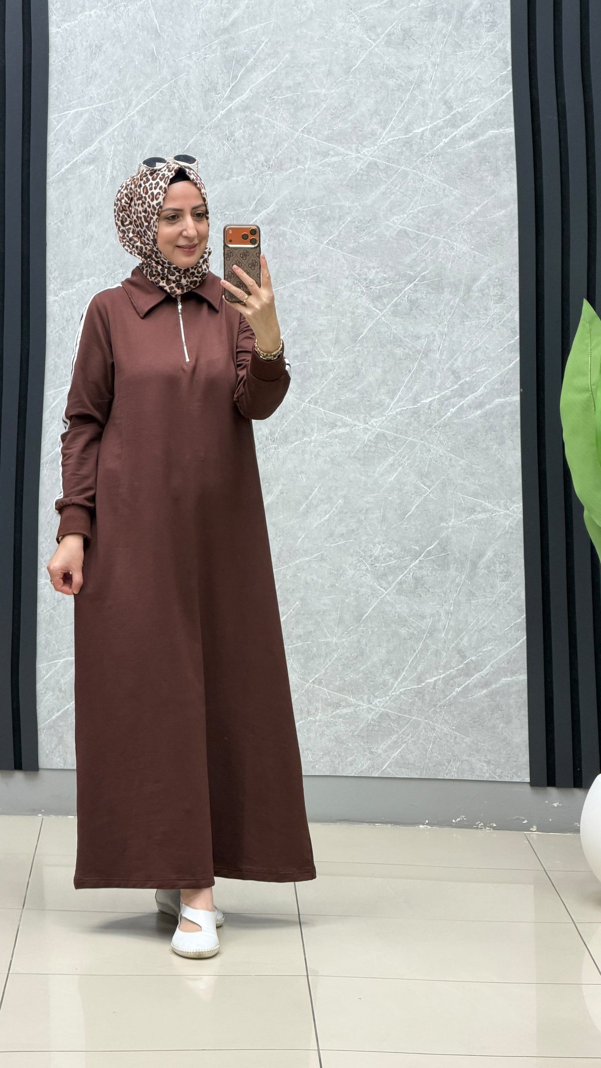 Ayşe Akay Şerit Detay Spor Elbise / Ürün Kodu : 1201