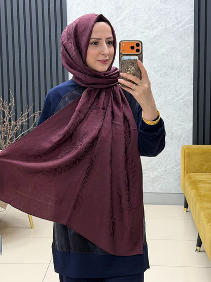 Efdal eşarp amblemli şal
