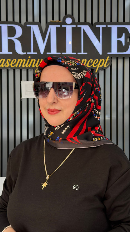 Armine Yeni Sezon 2026 Sura İpek Eşarp / Sonbahar - Kış