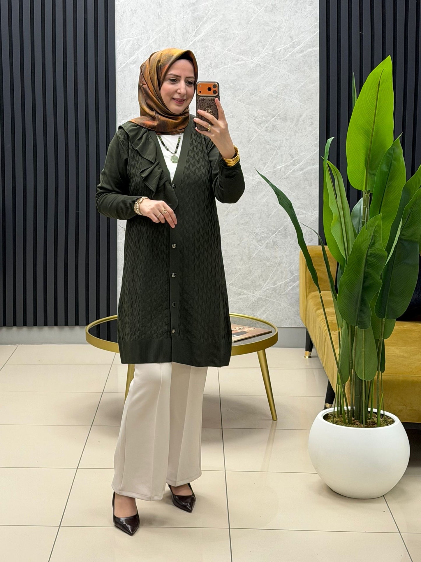 Scuba  yarı İspanyol pantolon