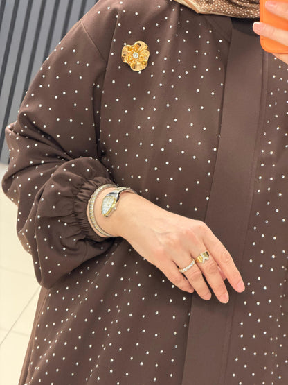 Mis esse serpme taşlı fermuarlı broslu takim 8183