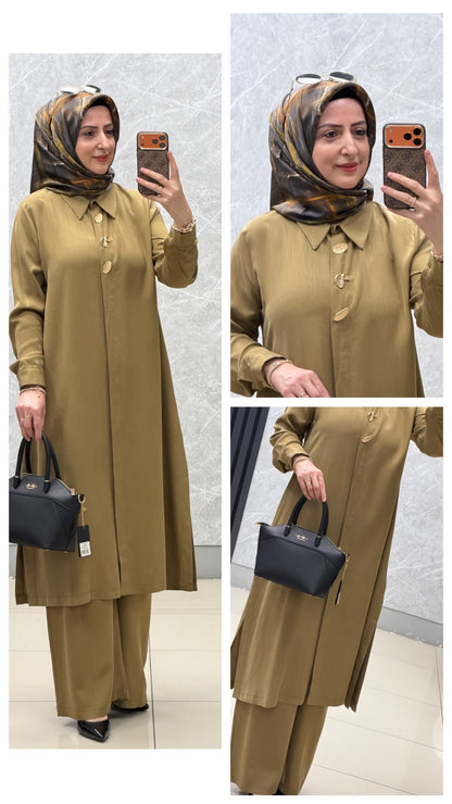 Ayşe Akay Broşlu Takım / Ürün Kodu : 5113