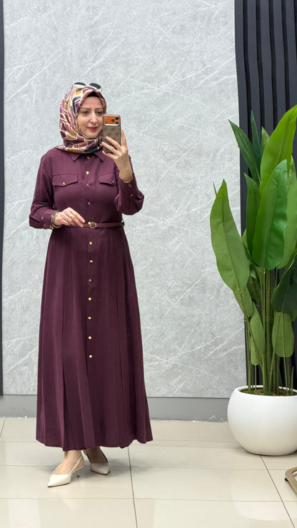 Armine Trend tensel kumaş elbise kod: 26YT922