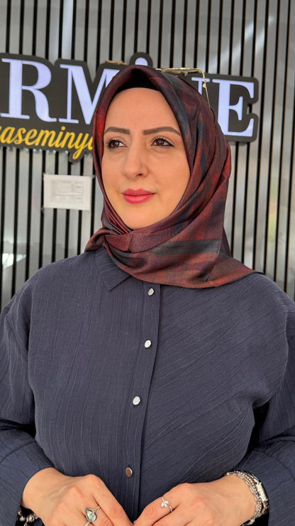 Armine Yeni Sezon Sura İpek Eşarp 2026 Sonbahar-Kış