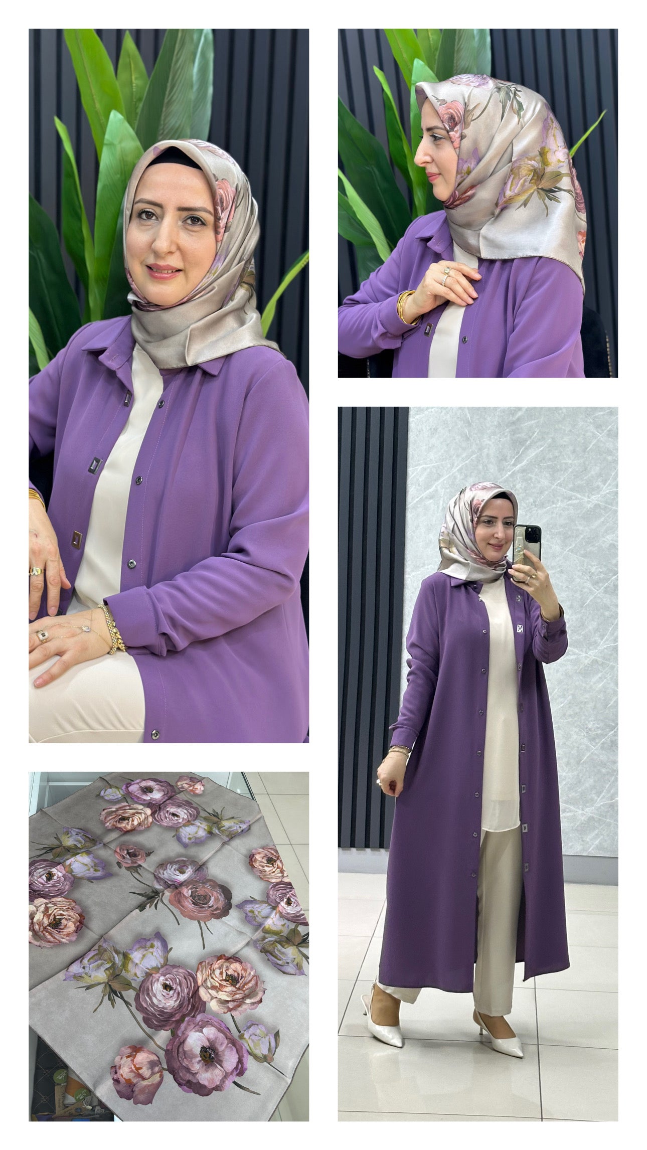 Giy çık lila renk