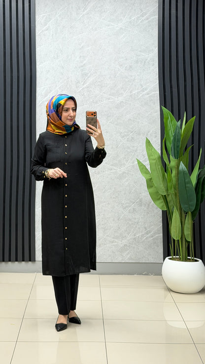 Armine Trend Ön Cep Detaylı Tunik 
Ürün Kodu: 26KT461
