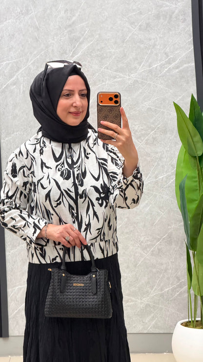Armine Trend Mini Ceketli Etekli Takım / Ürün Kodu : 26YT6142