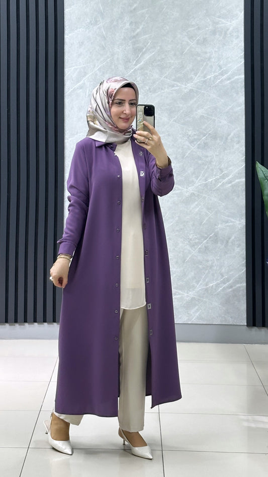 Giy çık lila renk