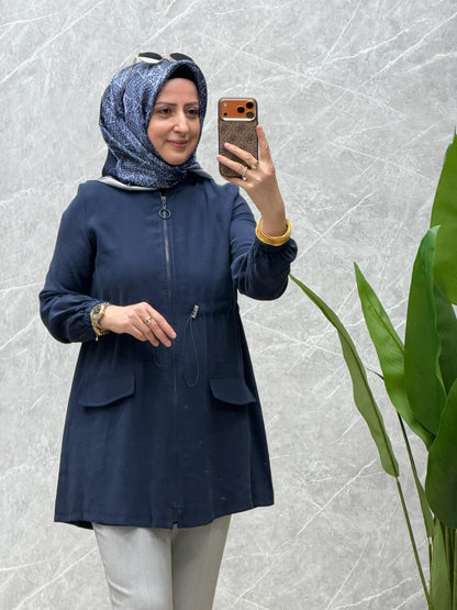 Noşhe tensel kumaş ceket kod: 4528