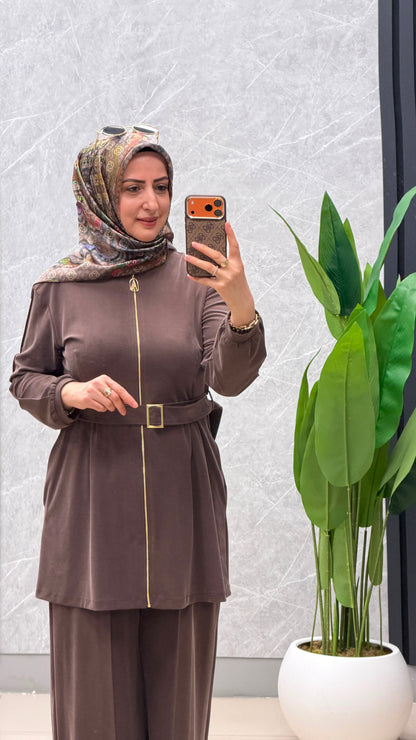 Armine Trend Kemer Detay Takım / Ürün Kodu: 26YT6138