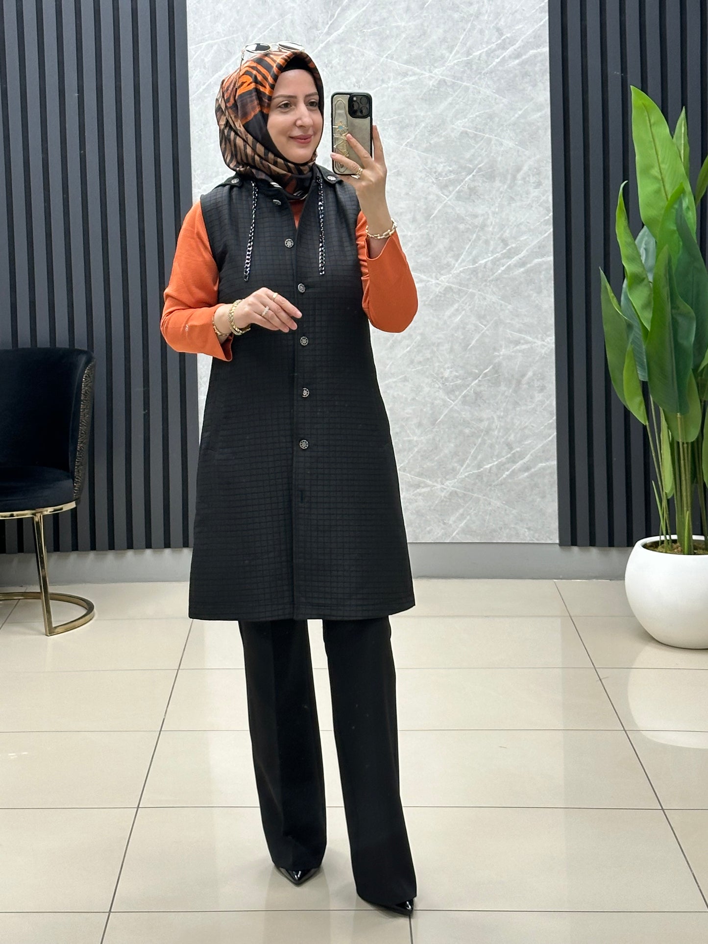 Kapitone kısa boy yelek 🥰