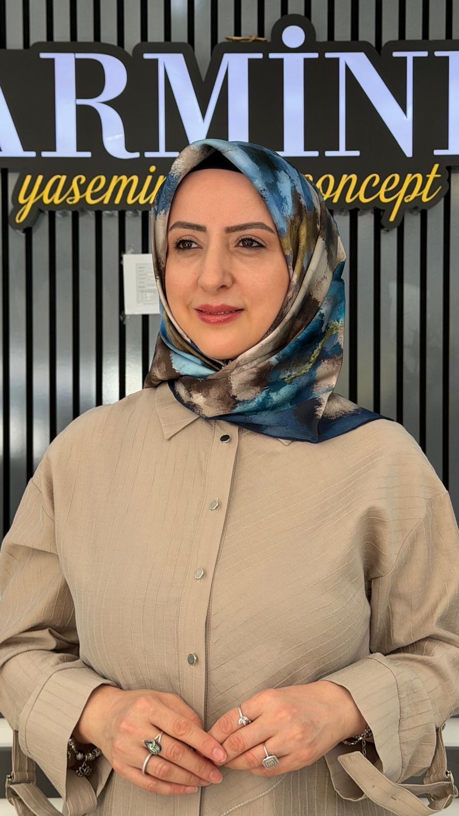 Armine Yeni Sezon Sura İpek Eşarp 2026 Sonbahar - Kış