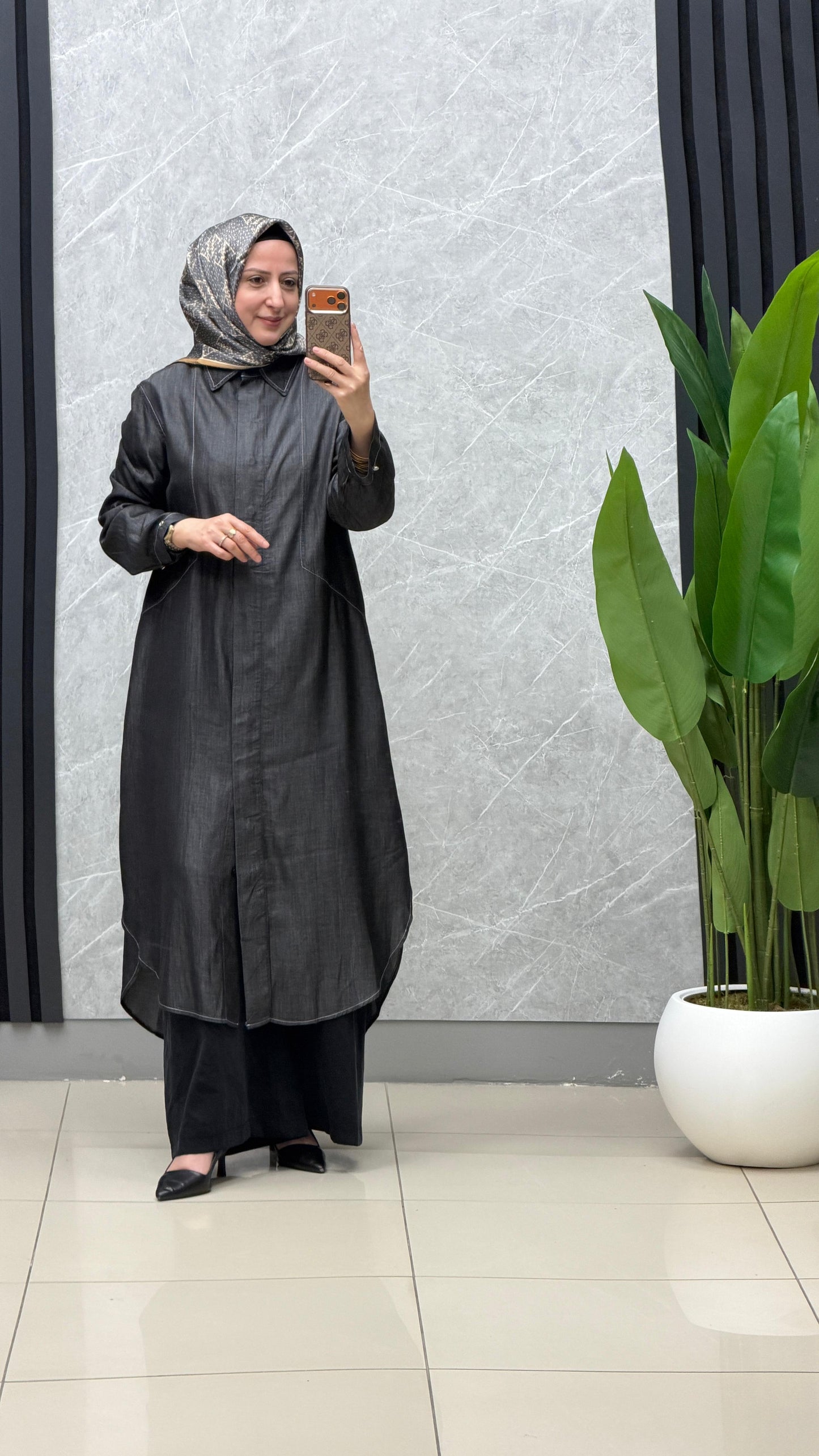 Armine tensel denim kap kod: 26YT442