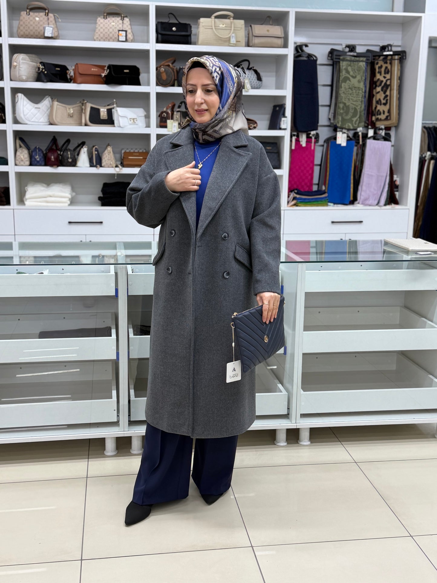 Armine kaşe kaban 25KT747