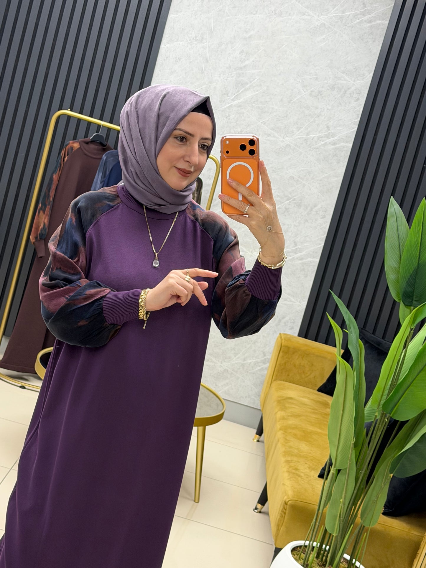 Soguk iplik merserize elbise