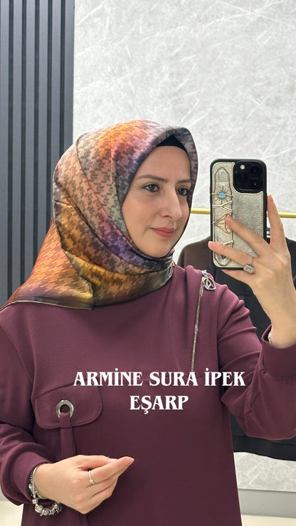 Armine yeni sezon sura ipek eşarp 2026/2026