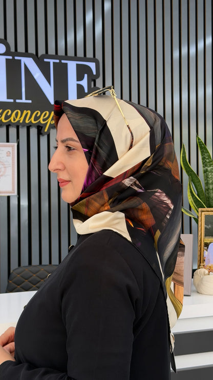 Aker Yeni Sezon 2026 Sura İpek Eşarp