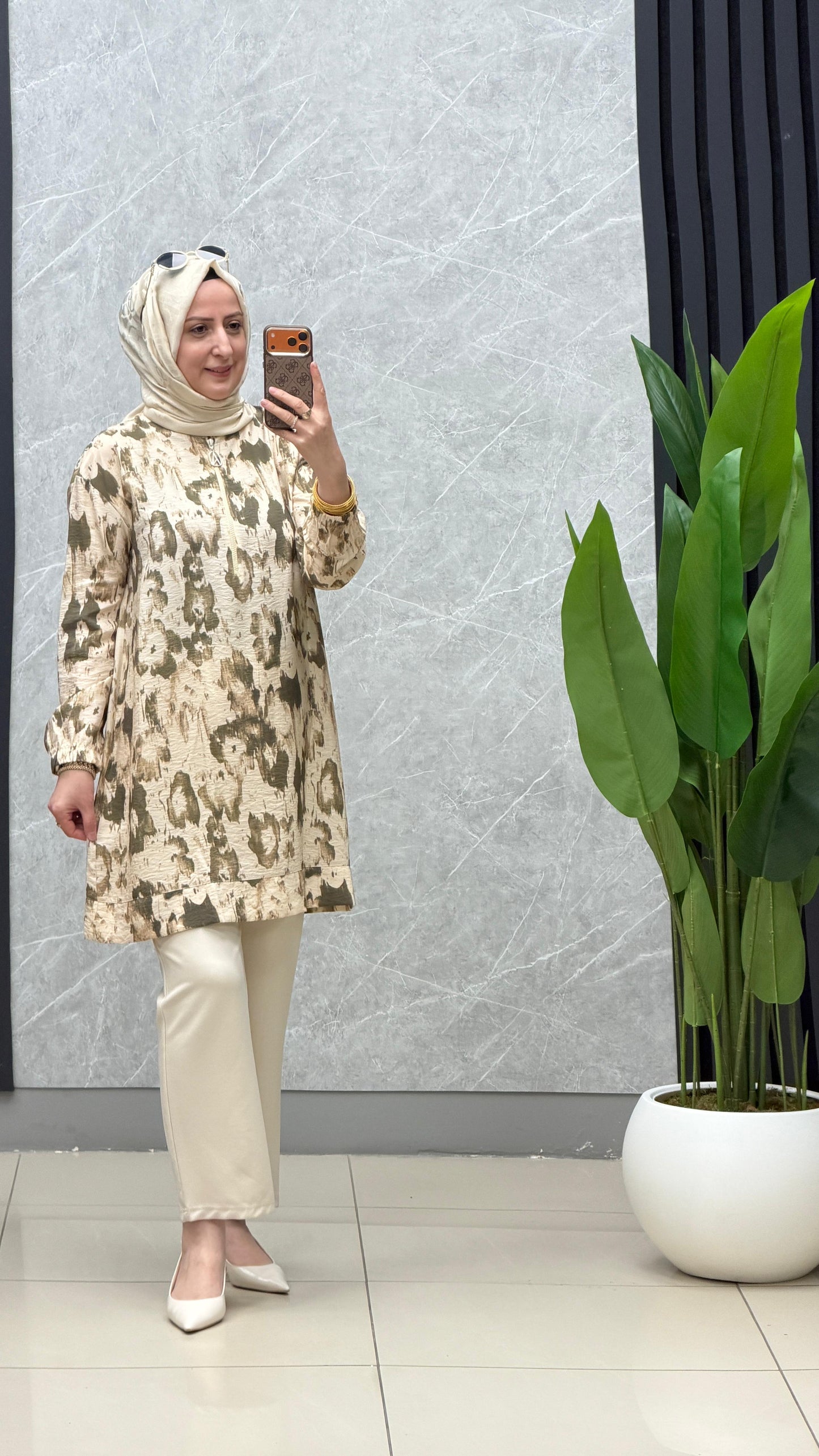 Armine Trend viskon kumaş tunik kod:26YT473