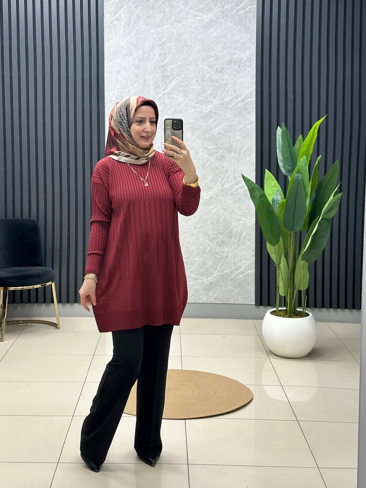 Soğuk iplik merserize tunik