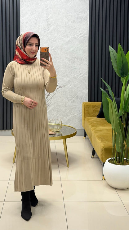 ARMINE TREND TRIKO ELBİSE KTD901