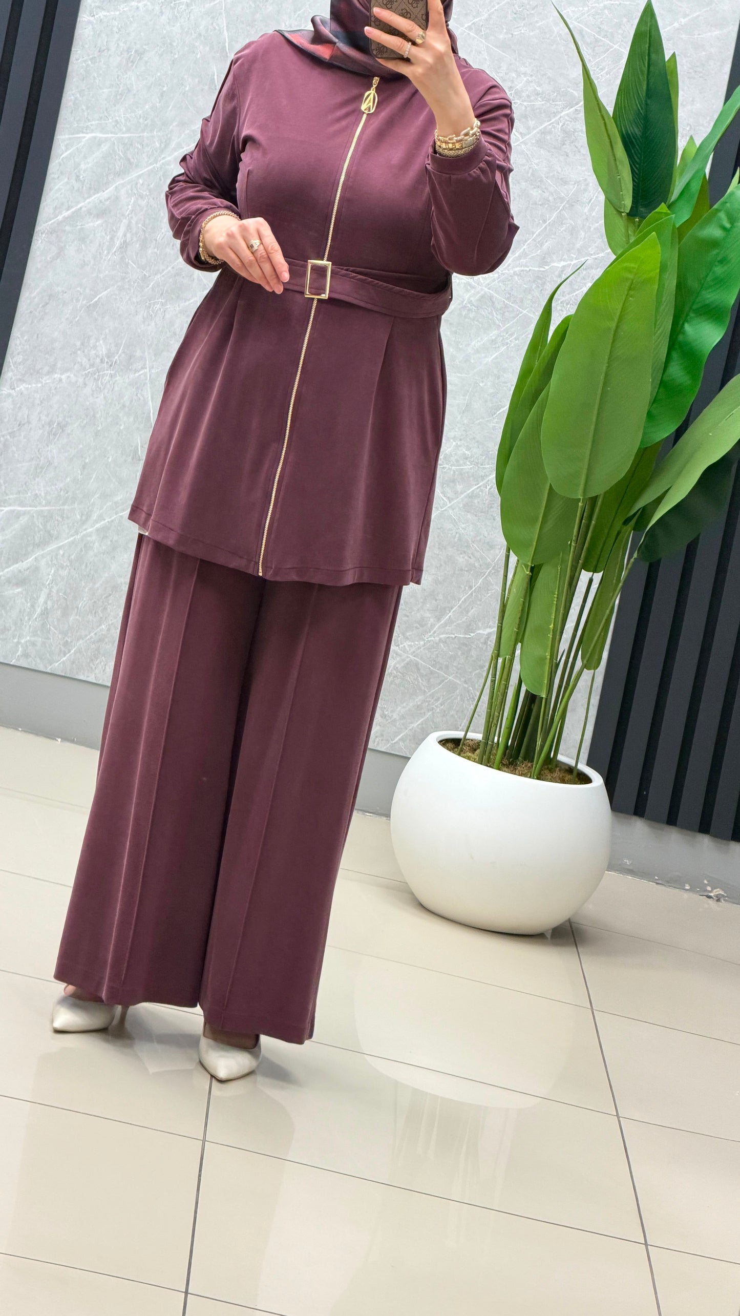 Armine Trend Kemer Detay Takım / Ürün Kodu: 26YT6138