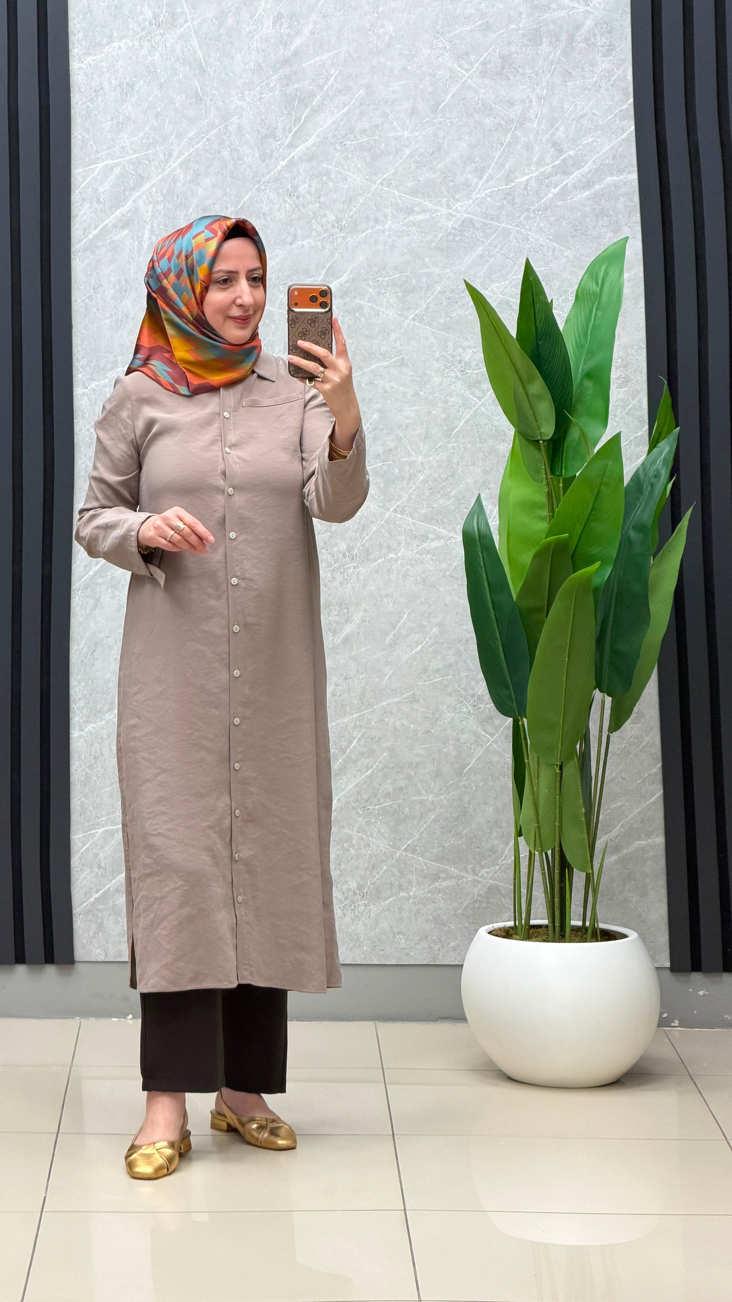 Armine Uzun Boy Gömlek / Tunik AGT1136